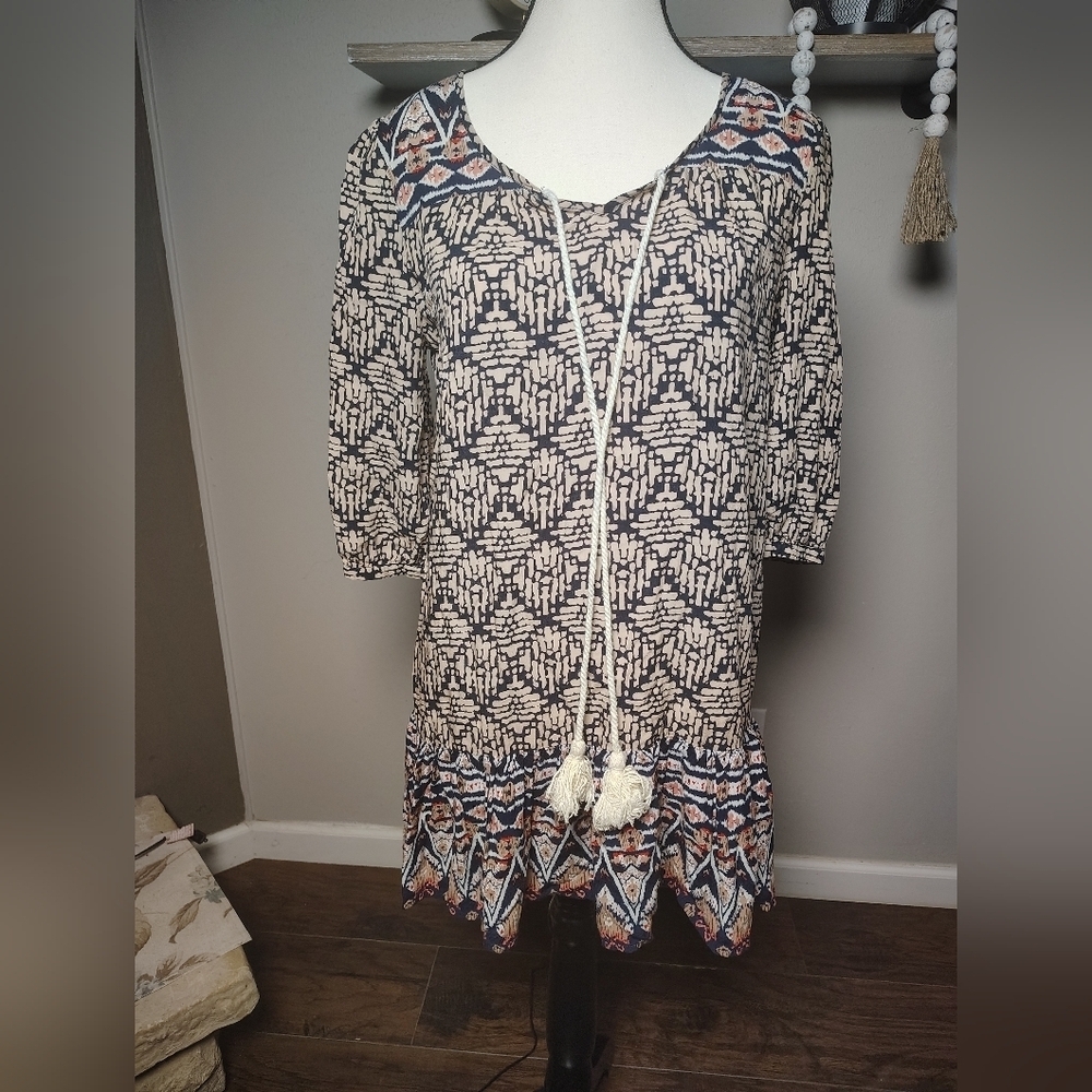 THML Abstract Blouse/Dress Size M
